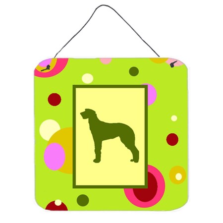 Carolines Treasures Scottish Deerhound Aluminium Metal Wall Or Door Hanging Prints CK1071DS66
